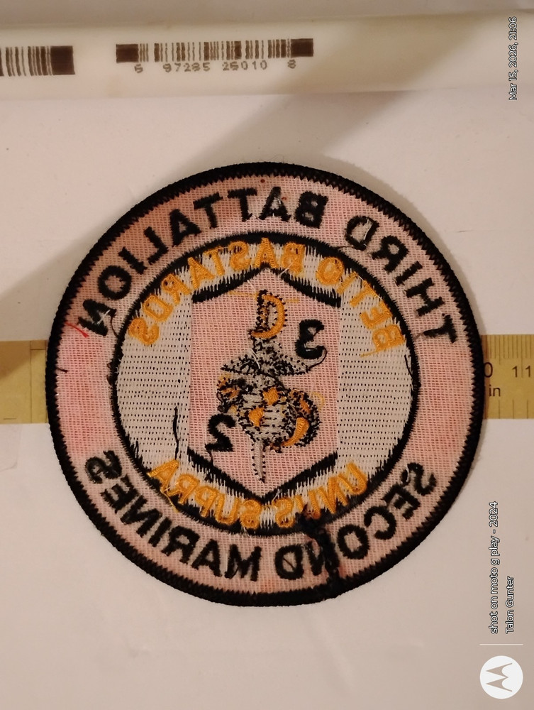 assorted 1960's -2000 Marine Corps patches