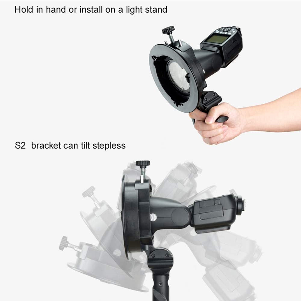 Godox S2 S Type Speedlite Bracket for Bowens