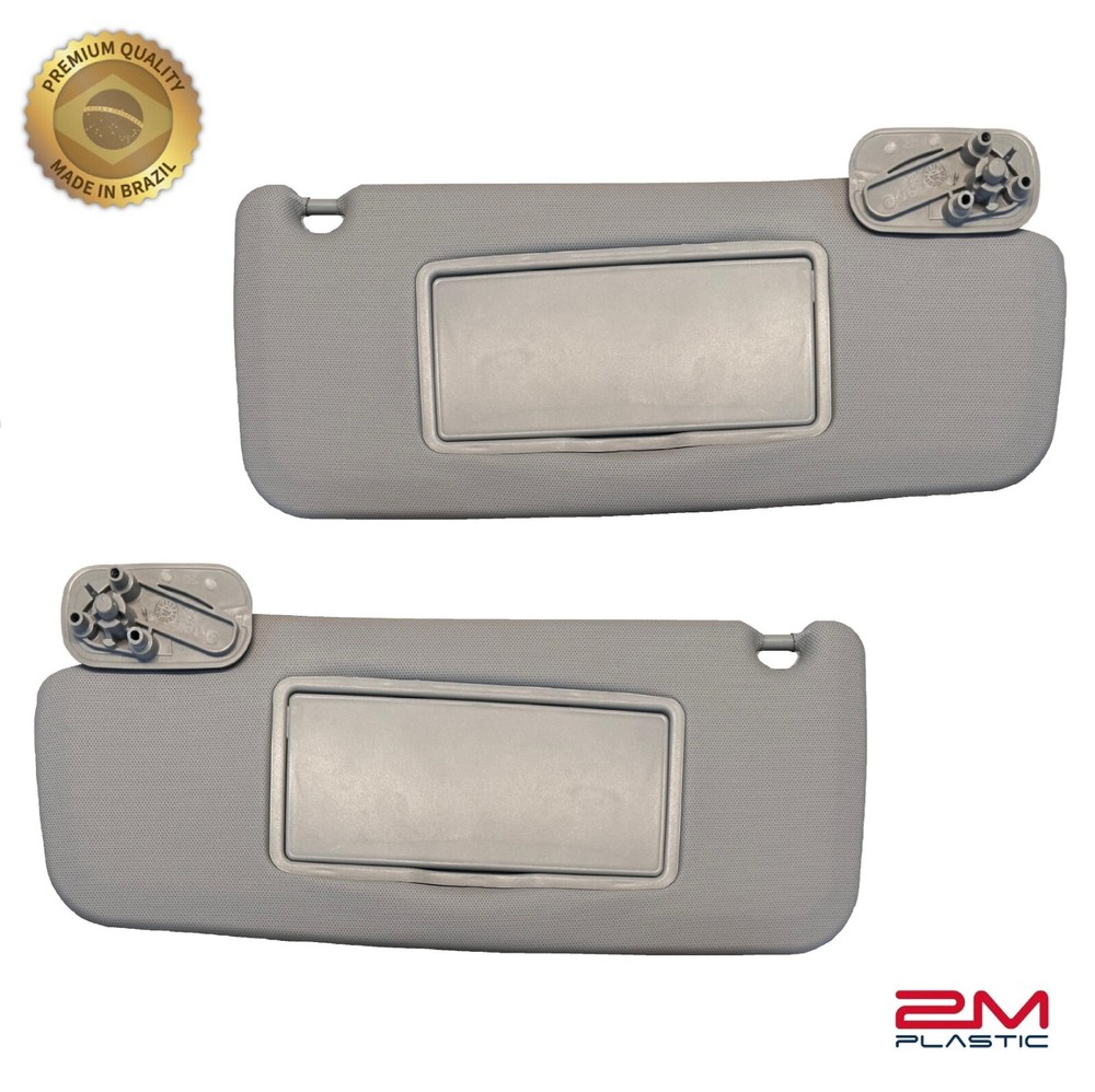 Sun Visor For Chevy SILVERADO Both Sides Left & Right Gray 2015-2019 OE Quality