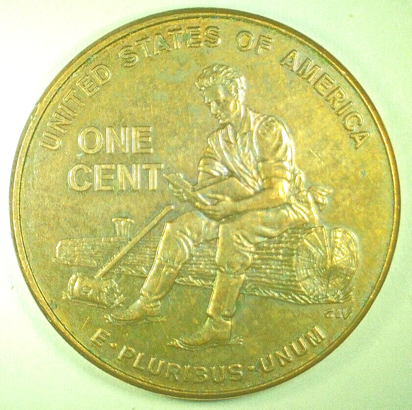 2009 LINCOLN CENT BRONZE TONED *FREE SHIPPING*