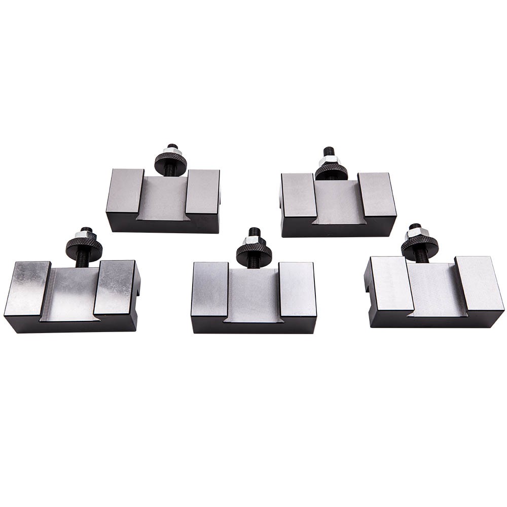5pcs Quick Change Turning + Facing Lathe Tool Post Holder 250-201 New