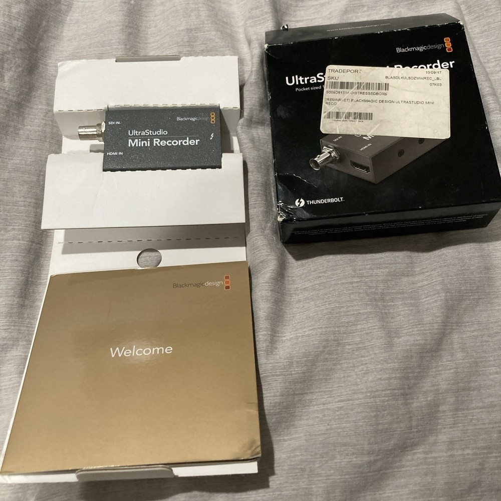 Blackmagic Design UltraStudio Mini Recorder - Thunderbolt