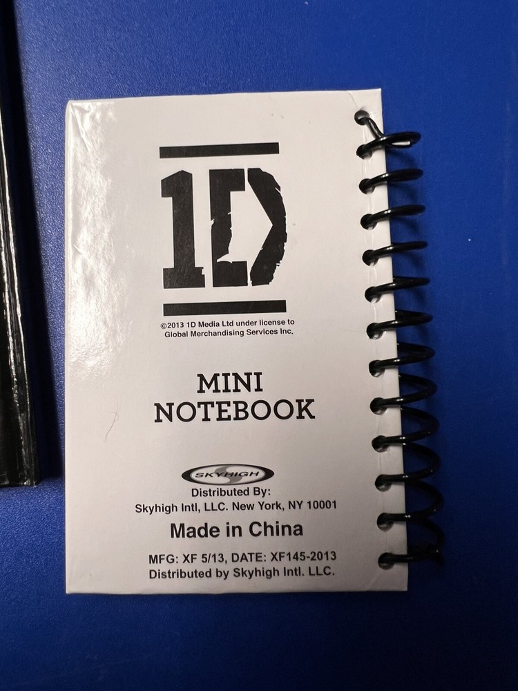 One Direction 2013 Mini Notebooks