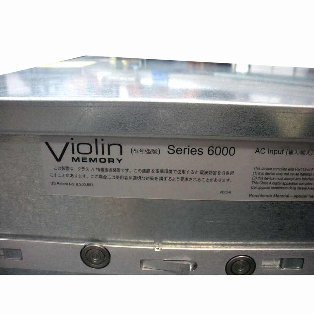 Violin 6616 16TB Flash Memory Array V-6616-HA64-8XFC