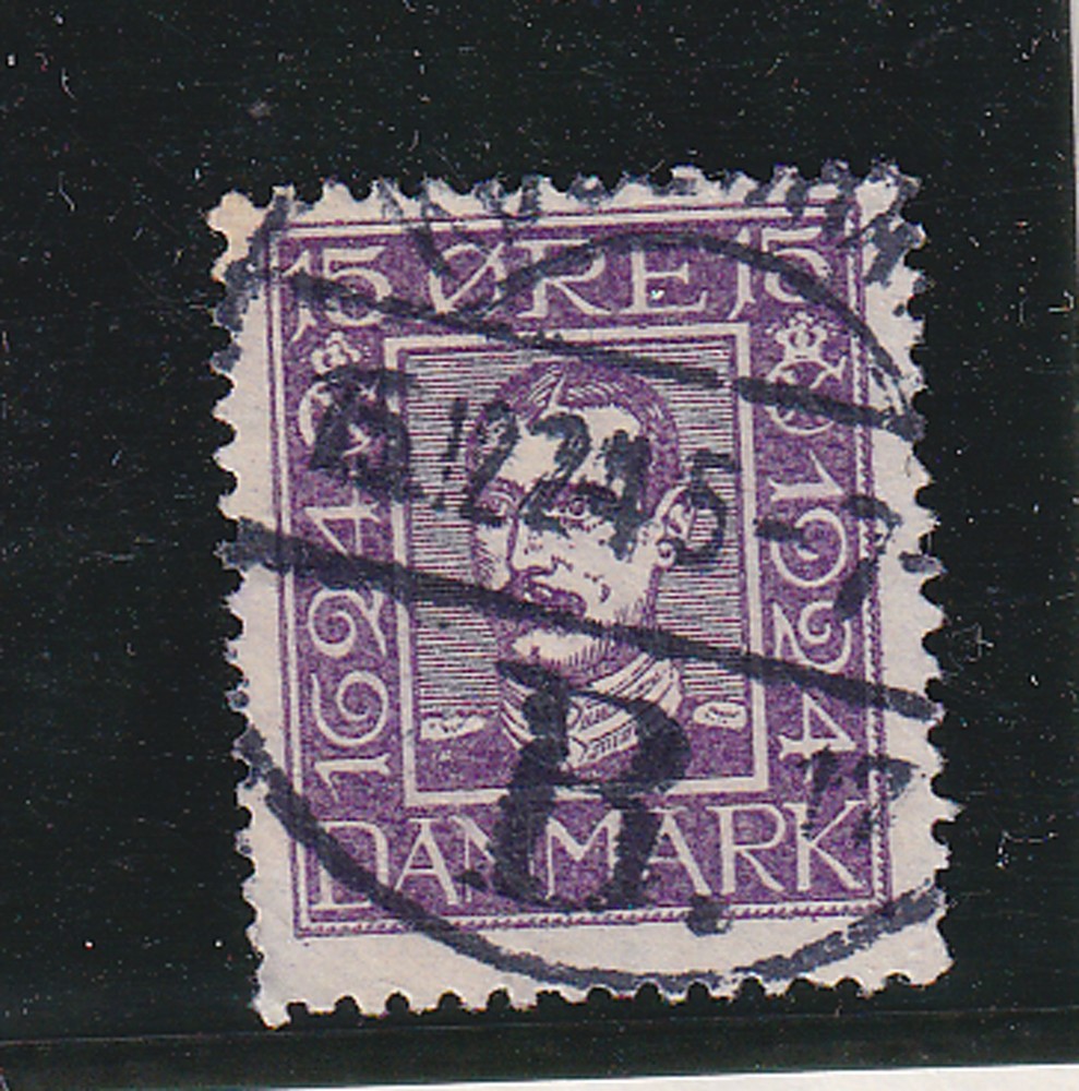 (denmark)1924 Sc 175 full cancel          w2185