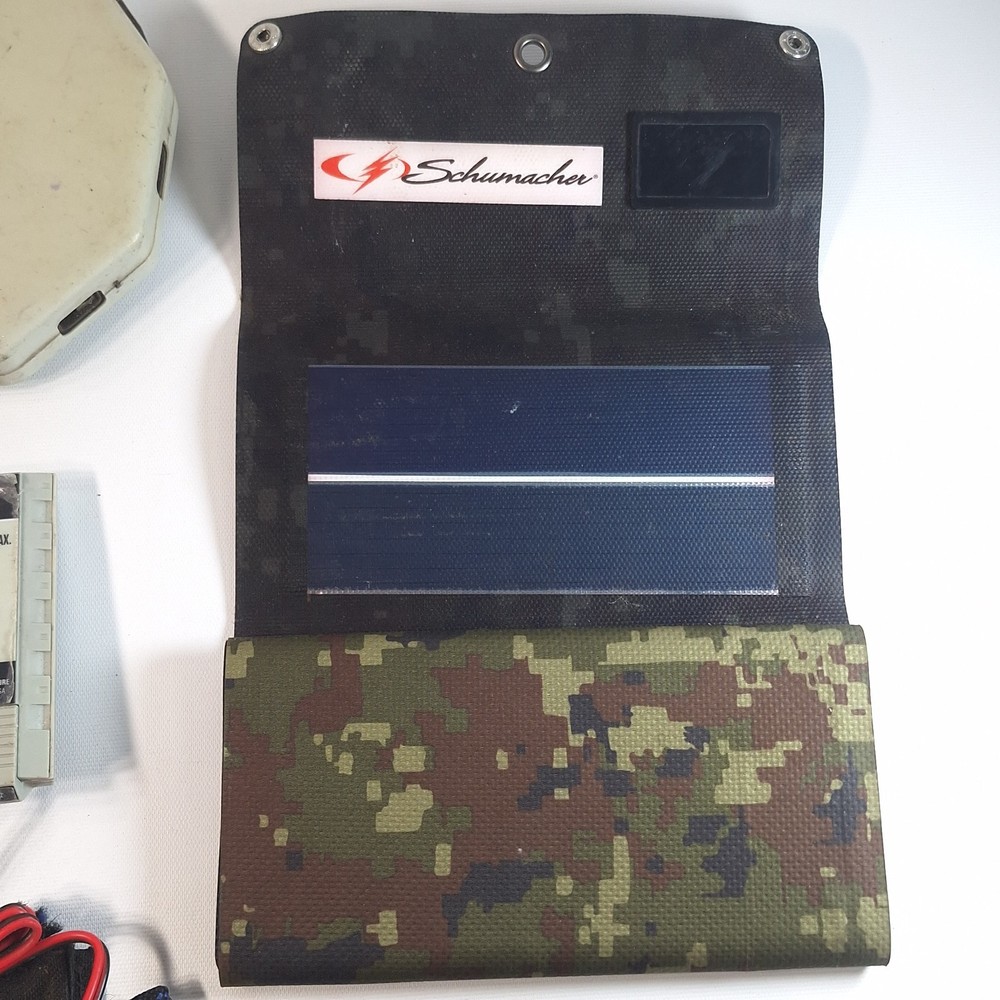 Coleman 30A Solar Charge Controllers Schumacher Portable Panel Lot Untested