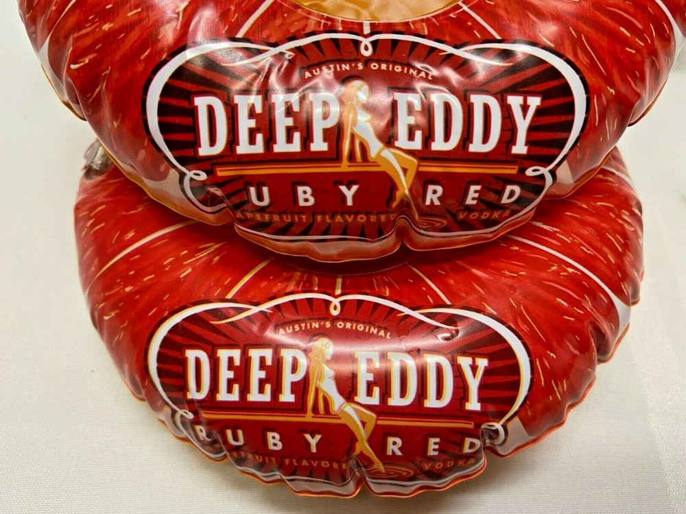 Deep Eddy Ruby Red Grapefruit Vodka Drink Beverage Pool Floats Cocktail Barware