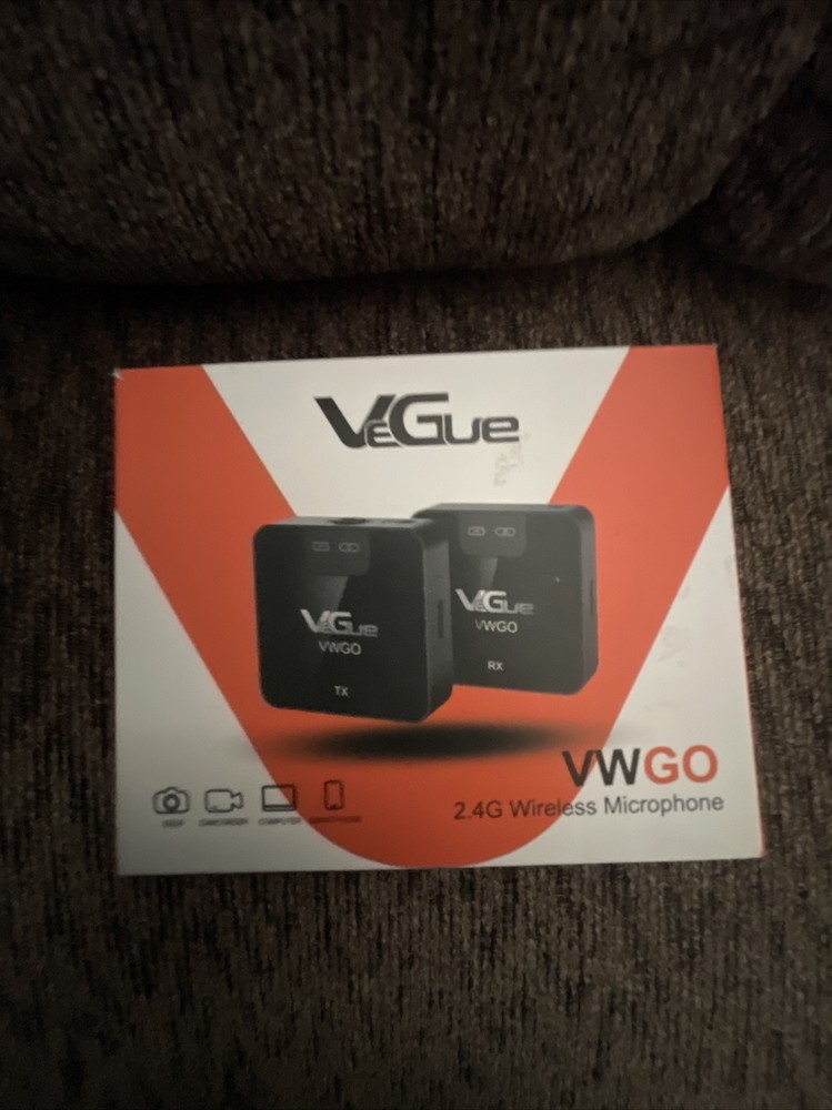 Wireless Lavalier Microphone System VeGue 2.4GHz Wireless Microphone System VWGO