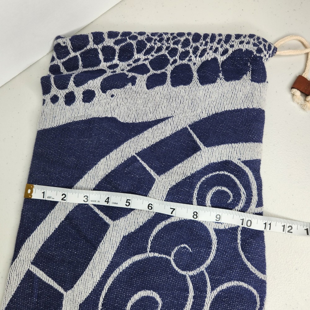 Sandcloud Blue Pouch Bag with Drawstring