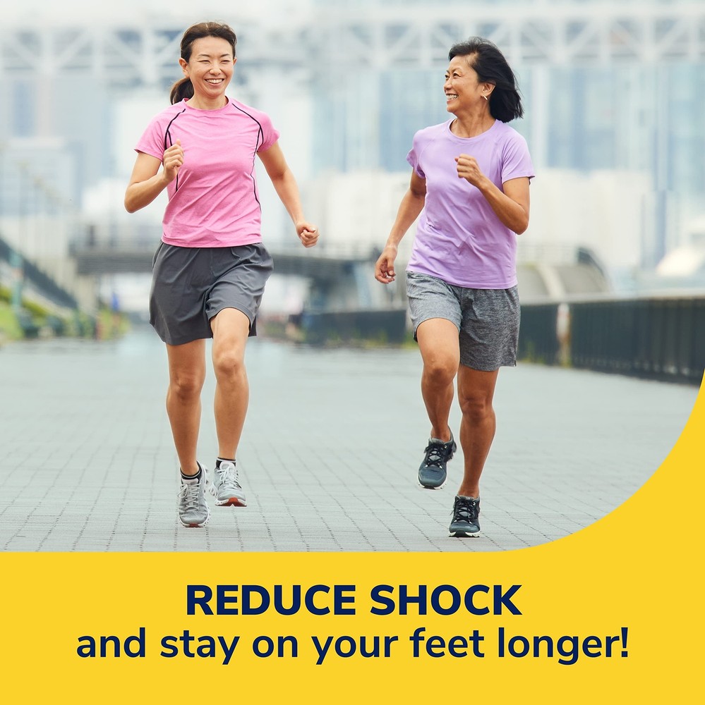 Dr Scholl's Run Active Comfort Insoles Multicolor Arch Support for Runners