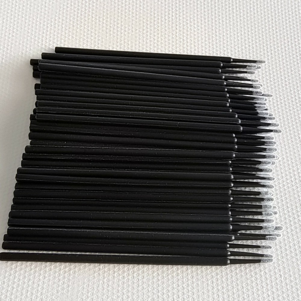 Dental Disposable Makeup Micro Applicator Brush Eyelash Brushes Tips 1.2mm