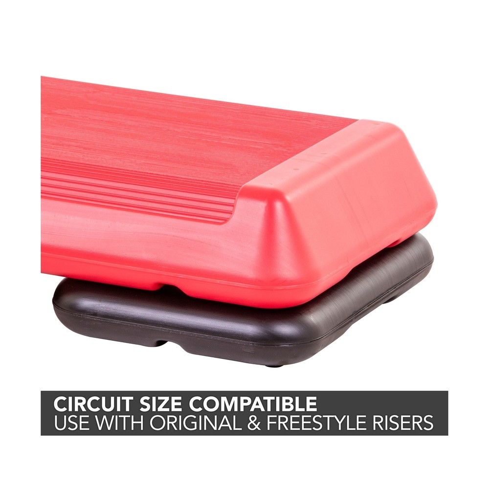 The Step Original Aerobic Risers - Circuit Size , Black