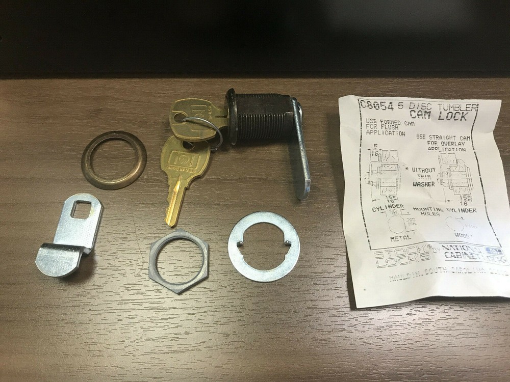 COMPX NATIONAL C8054-KD-4G Cam Lock