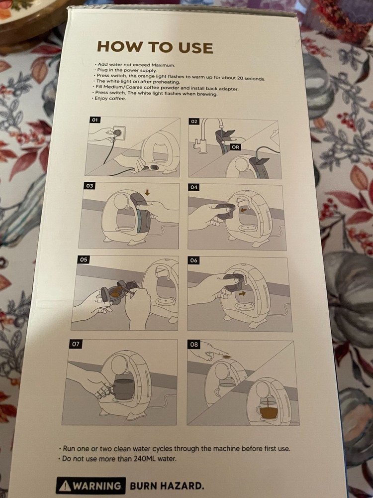 MINI Q Single Serve Brewers Soft & Quiet