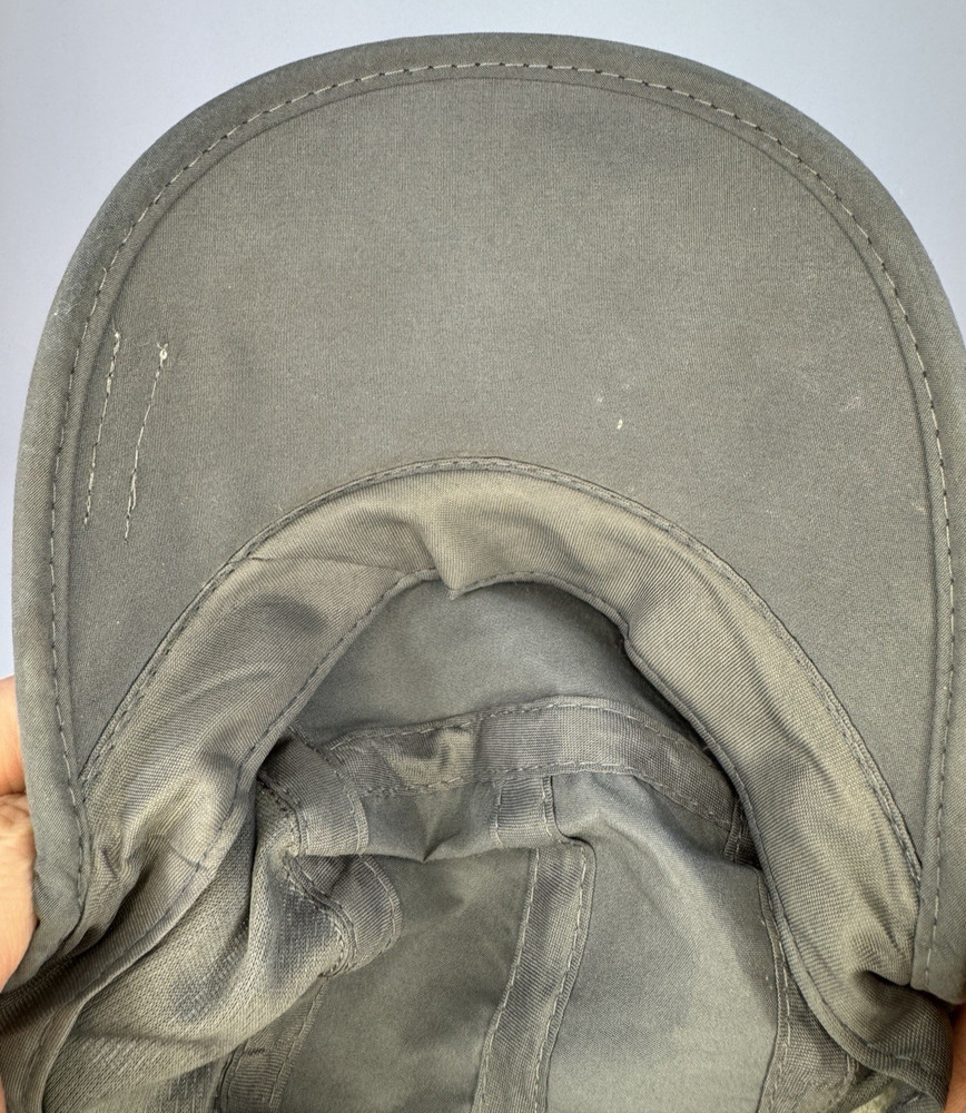 Vintage Swatch Running Lightweight Cap Gray One Size Adjustable Fast Drying Hat