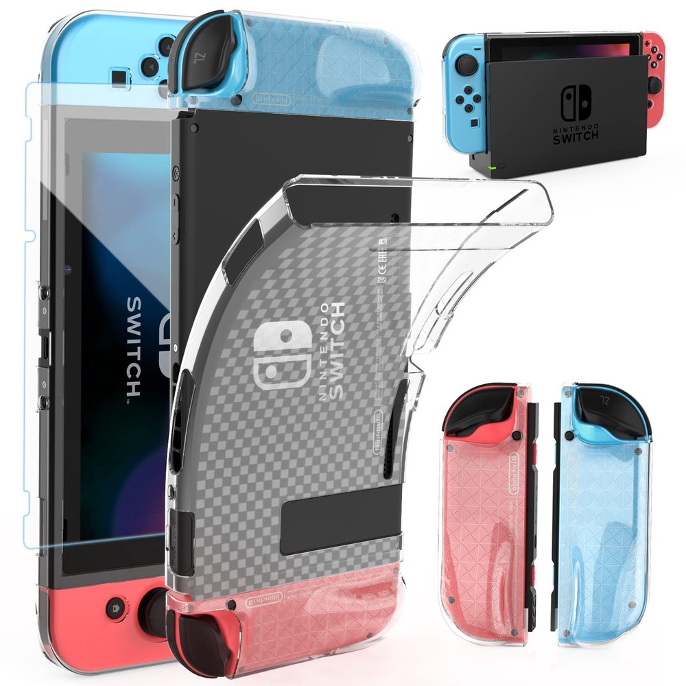 Case Compatible with Nintendo Switch with Screen Protector Full