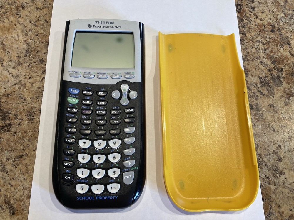 Texas Instruments TI-84 Plus Graphing Calculator - Black