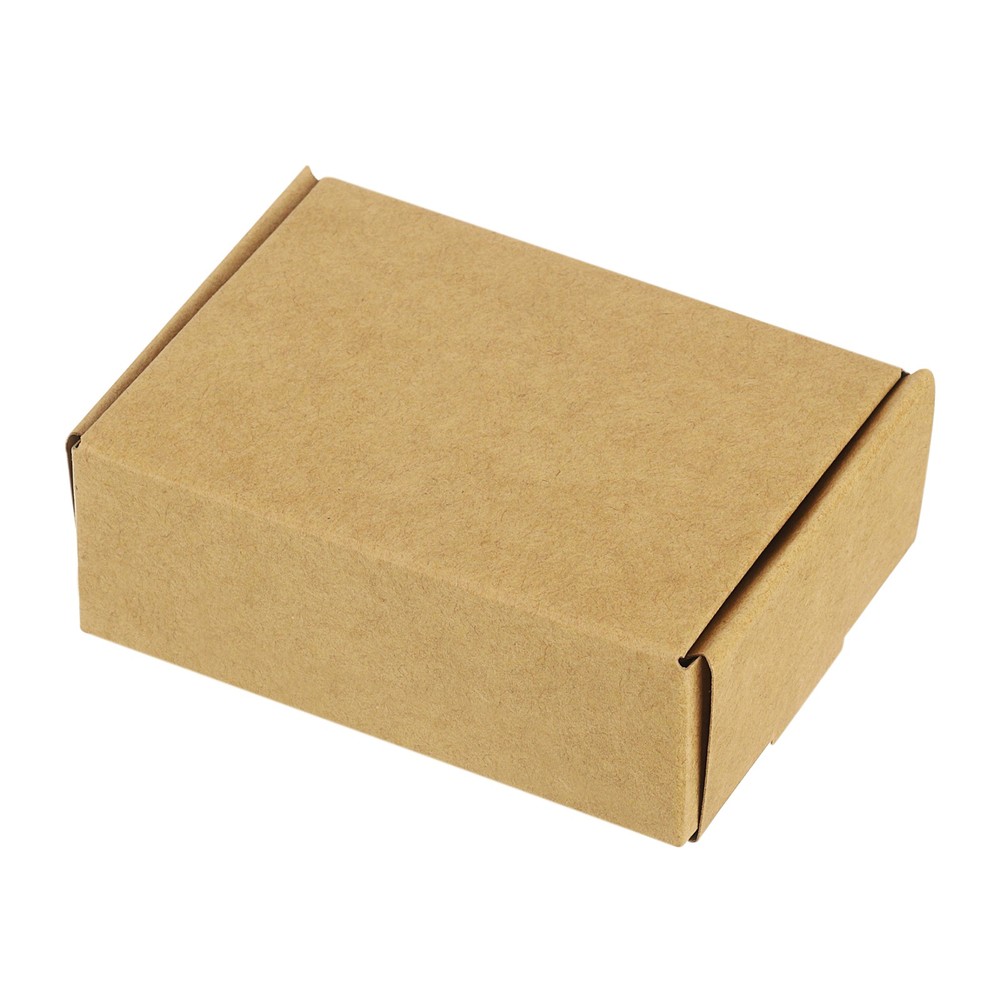 20 Pack 3.3x2.4x1.2" Paper Soap Box Soap Boxes Rectangle Brown
