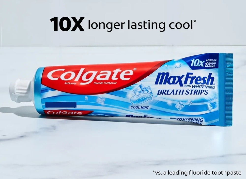 1 Pack Colgate Max Fresh Toothpaste 7.3 oz (206g)