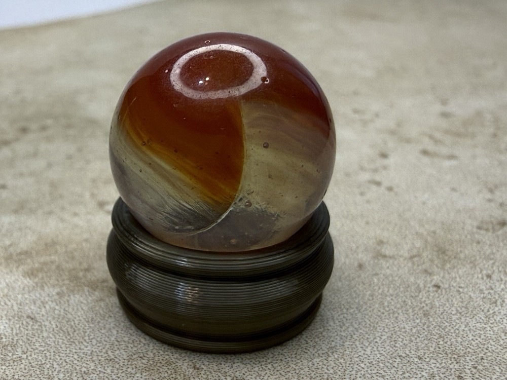 Glass Marble With Display Included lot #8342