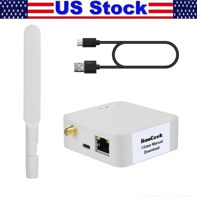 USA HamGeek HMG-01 Plus POE White Universal ZigBee Gateway ZigBee Coordinator