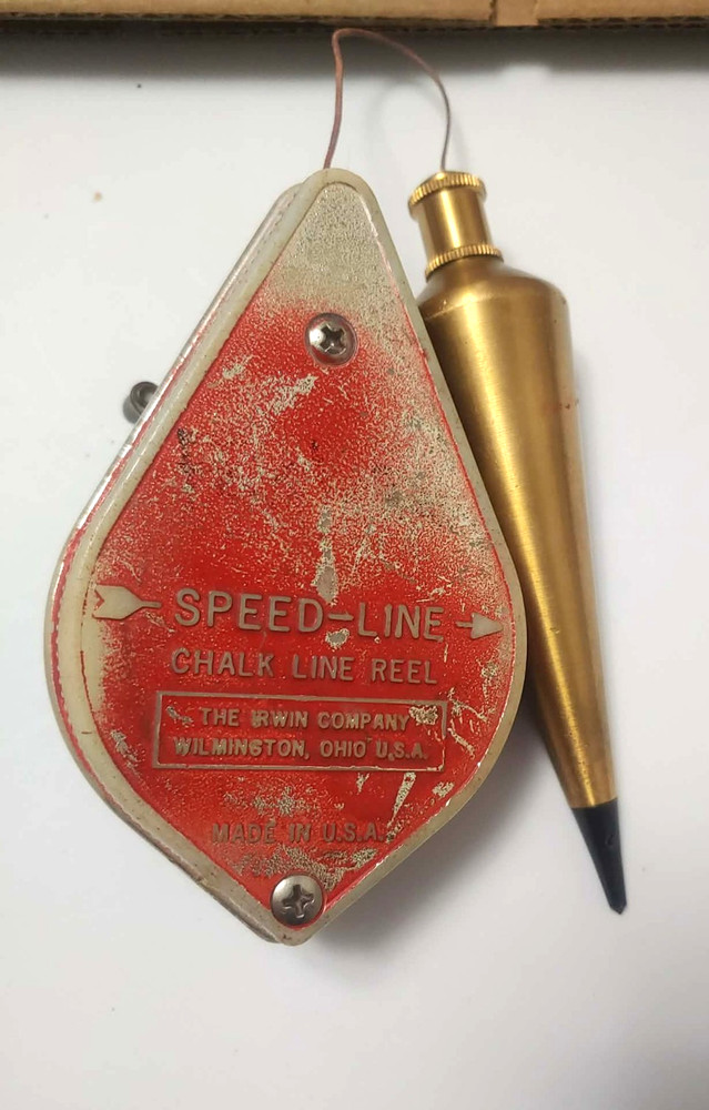 plum bob chalk line combo