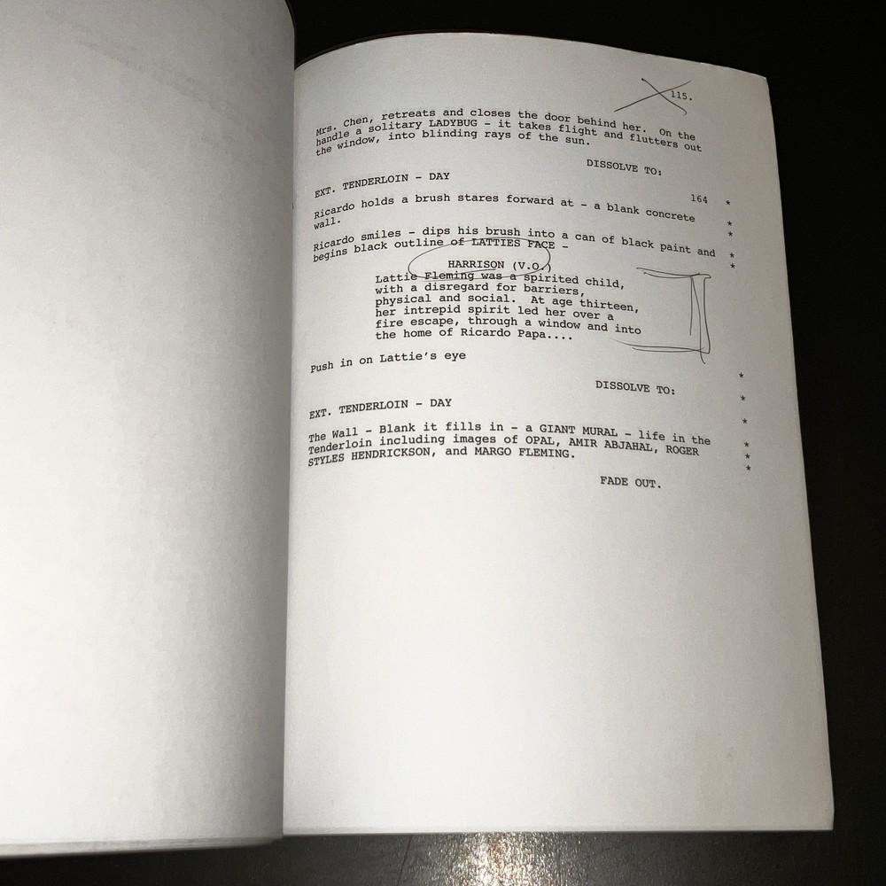 HARRISON MONTGOMERY (2008) Martin Landau's Script w/NOTES / Magic & Money+ COA!