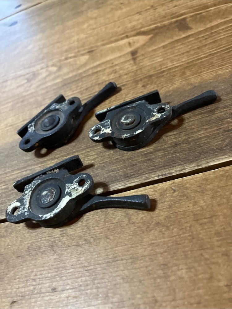 Three 1900’s Window Sash Latches