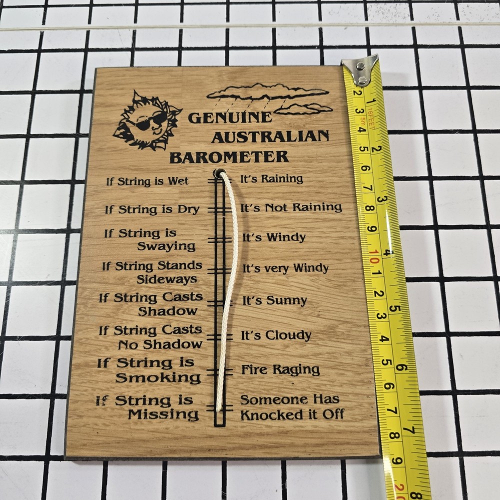 Genuine Australian Barometer
