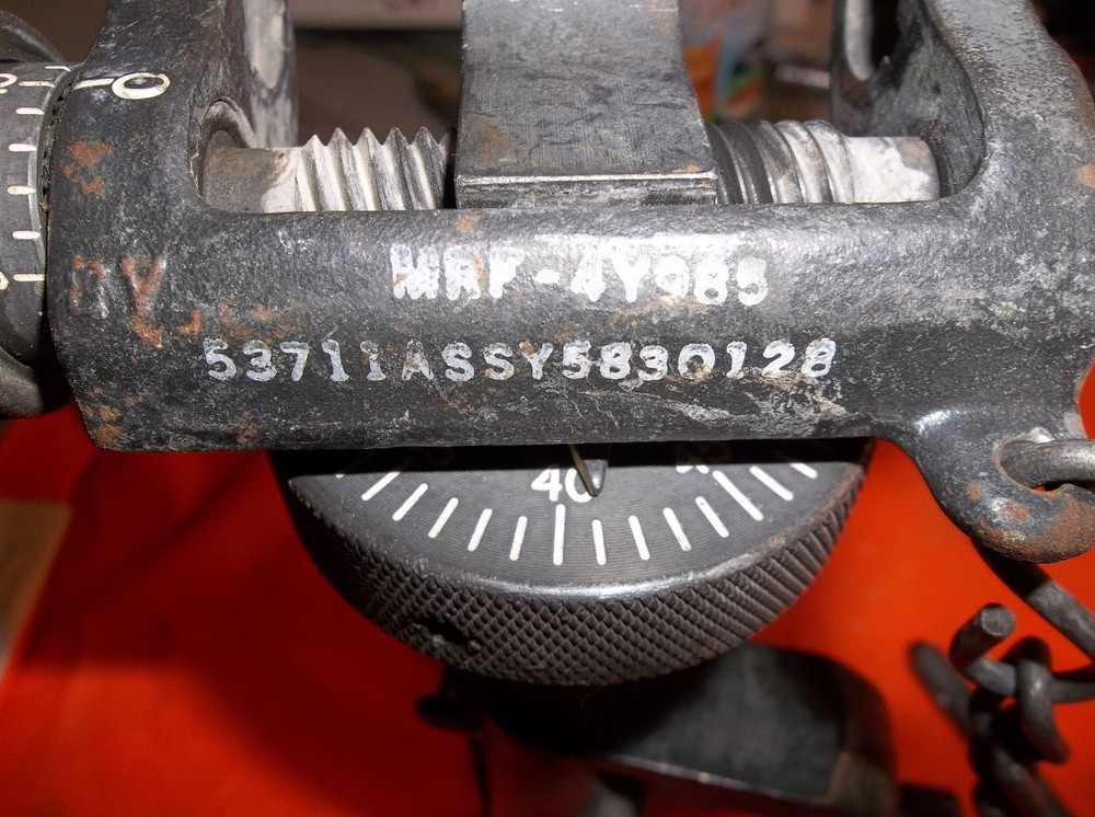 .50 Cal. Traverse and Elevation Mechanism 3126a