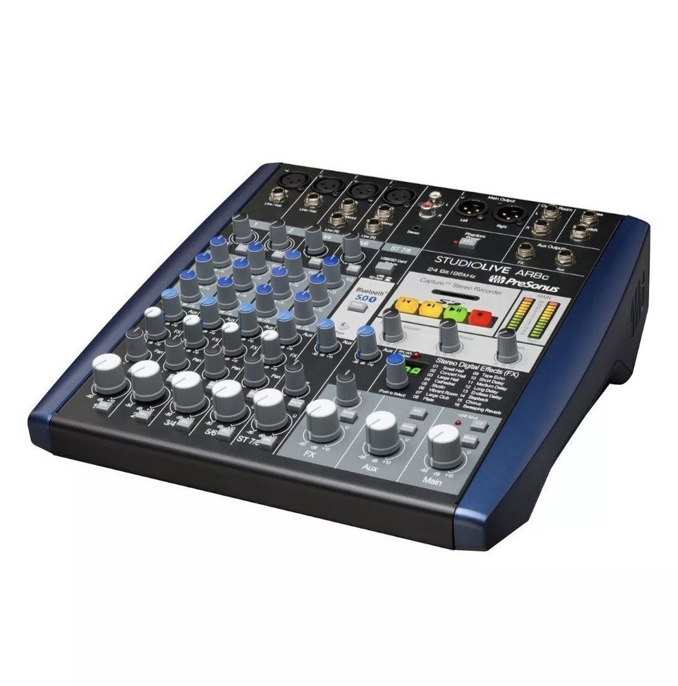 PreSonus StudioLive AR8c 8 Channel Digital Analog Performance Mixer Unpowered