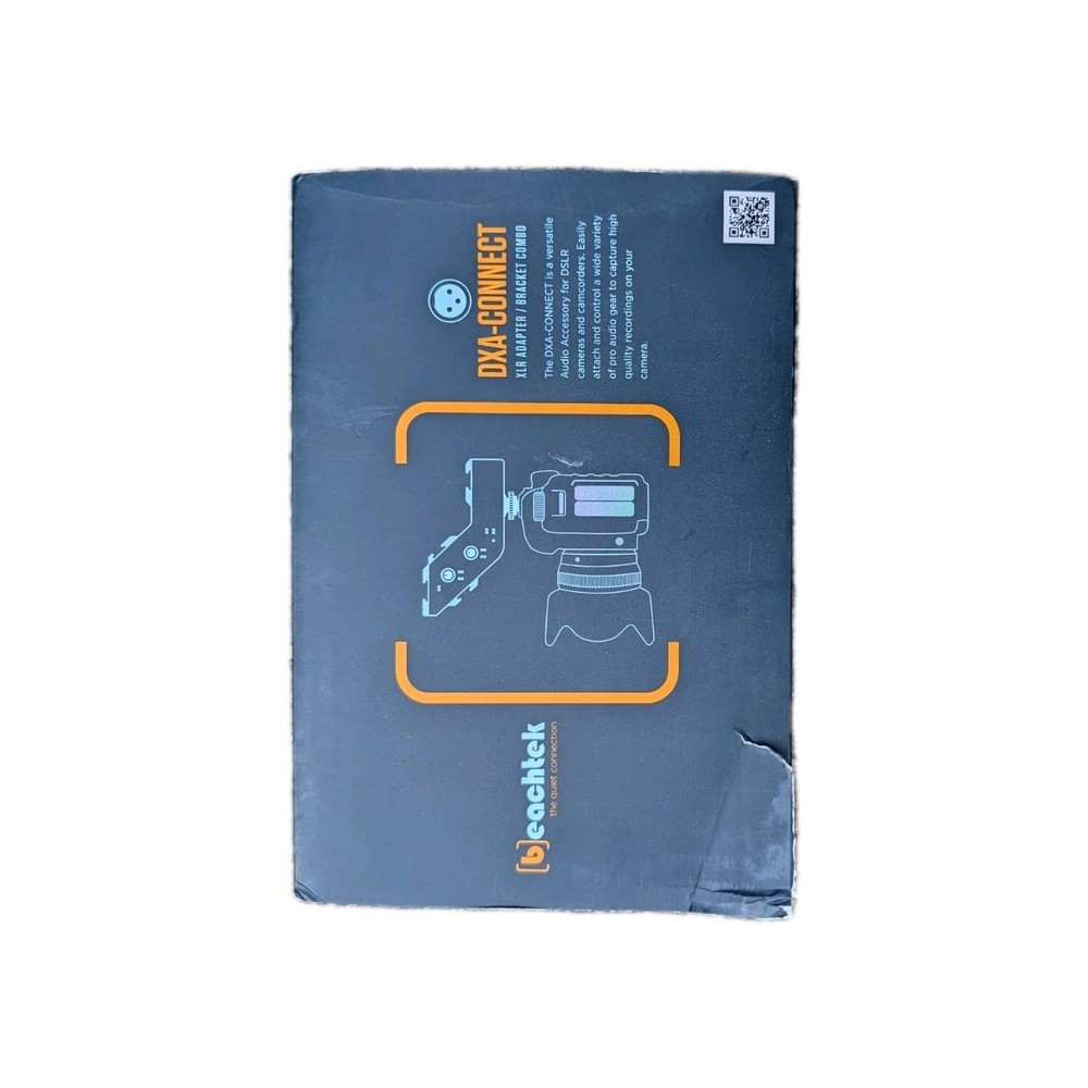 Beachtek DXA-CONNECT XLR Adapter / Bracket Combo