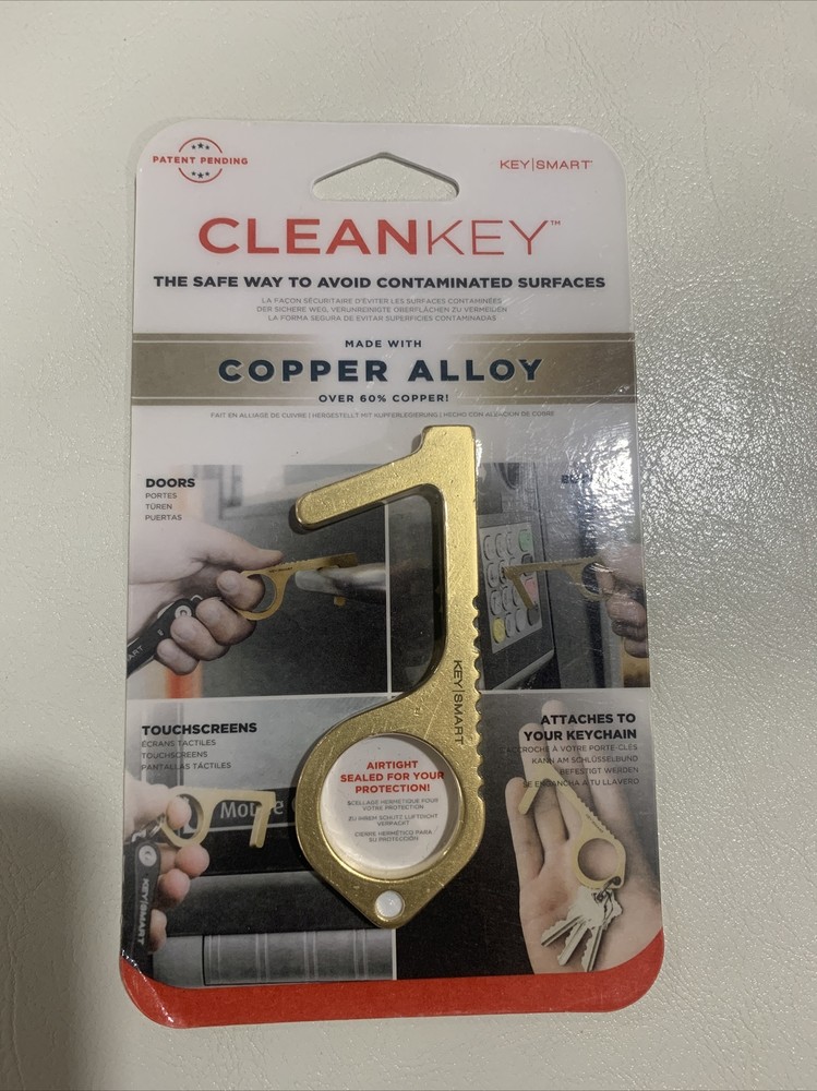 CleanKey & CleanKey Mini Copper Alloy tool For Avoiding Contaminated Surfaces