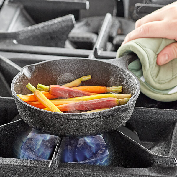 Valor Pre-Seasoned Mini Cast Iron Skillet (select size below)