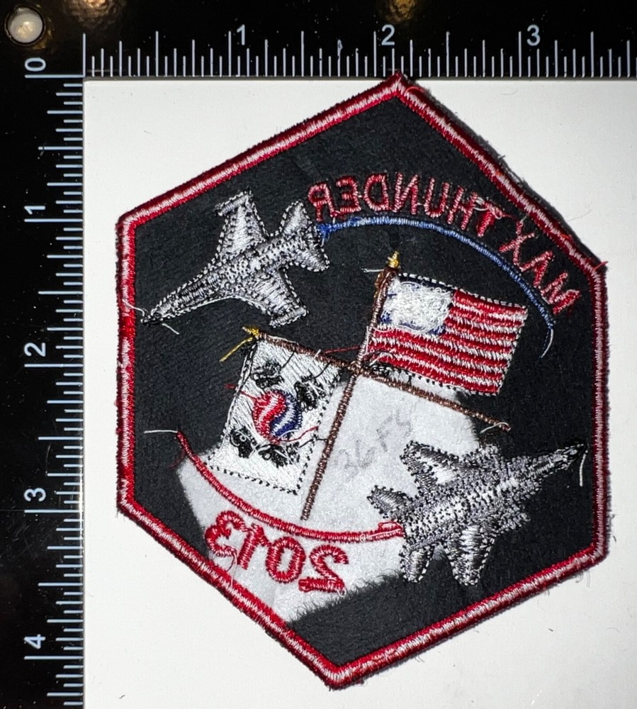 USAF 36th Fighter Squadron Max Thunder 2013 Korea Patch
