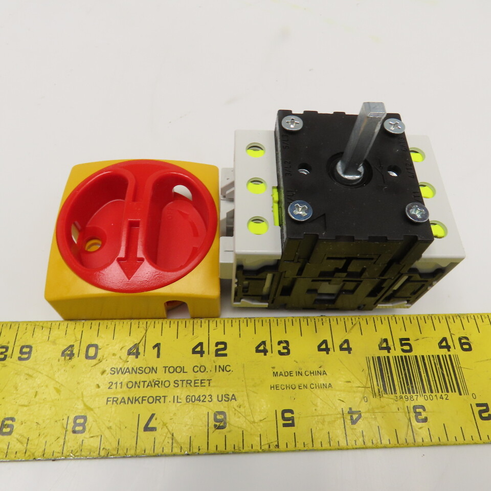 Baco 172201 3 Pole Circuit Breaker Disconnect 50A W/ Panel Operator Accessory