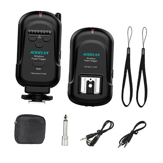Wireless Flash Trigger Transmitter and Receiver Wireless Flash Trigger Set
