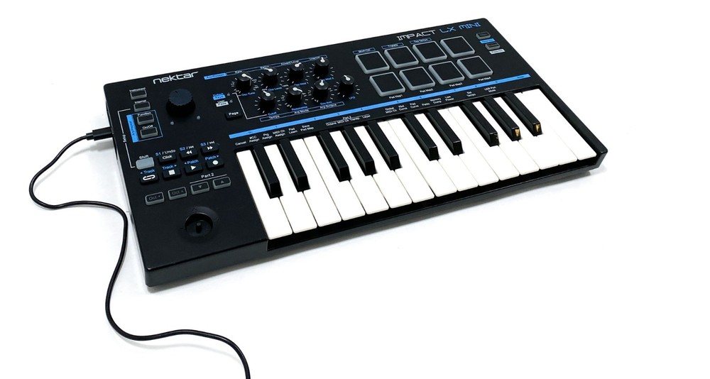 Nektar Impact LX Mini - USB MIDI Controller Keyboard with Nektar DAW Integration