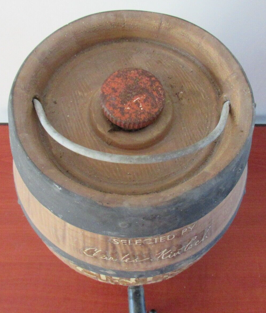 Vintage CINTRA RUBY PORT ceramic Barrel