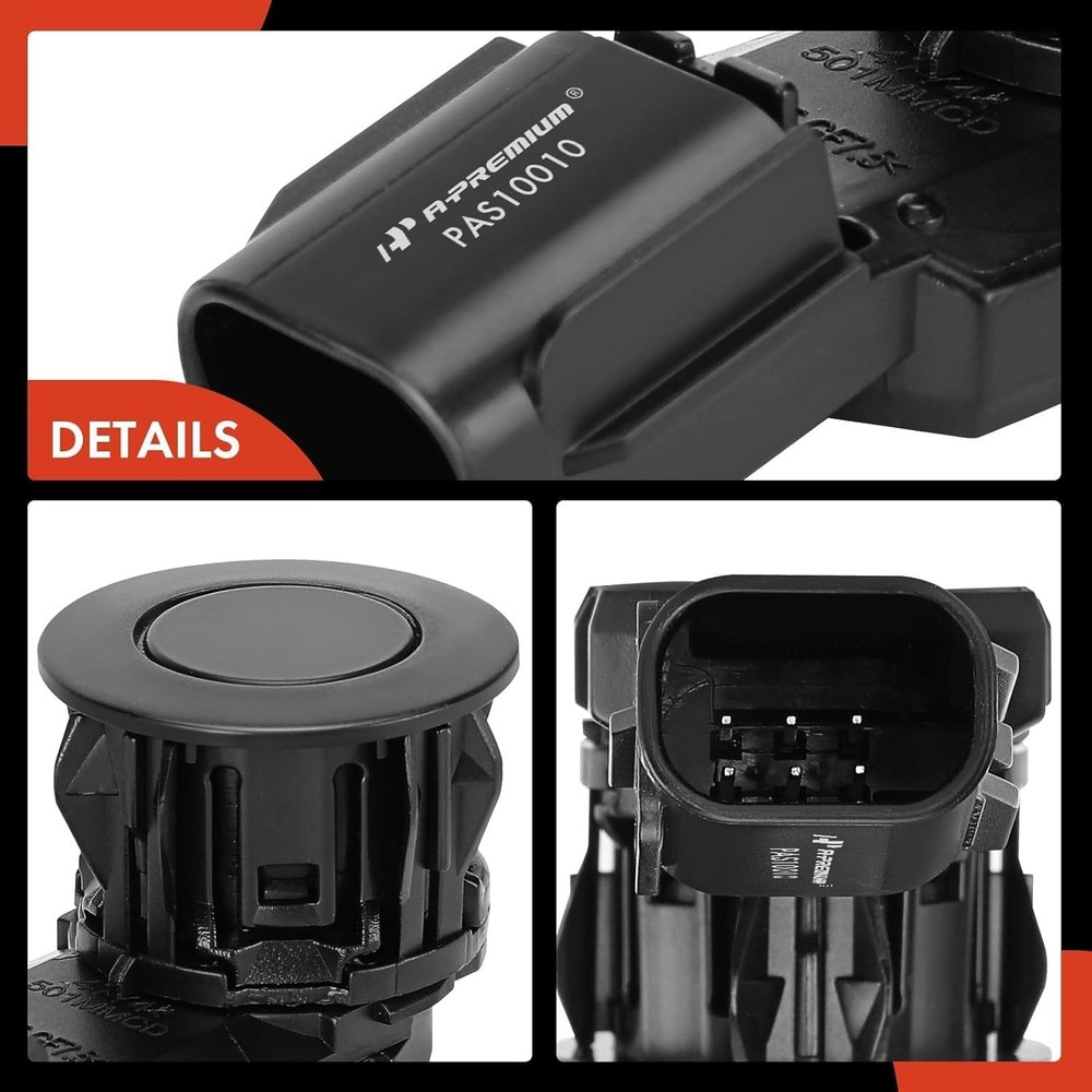 4-PC Reverse Backup Parking Assist Sensor Compatible with Select Toyota