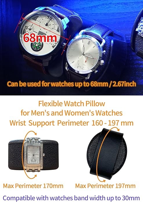 Oryx 4 Watch Winder Automatic Watches Rotating Box 5 Rotation Modes LED Light