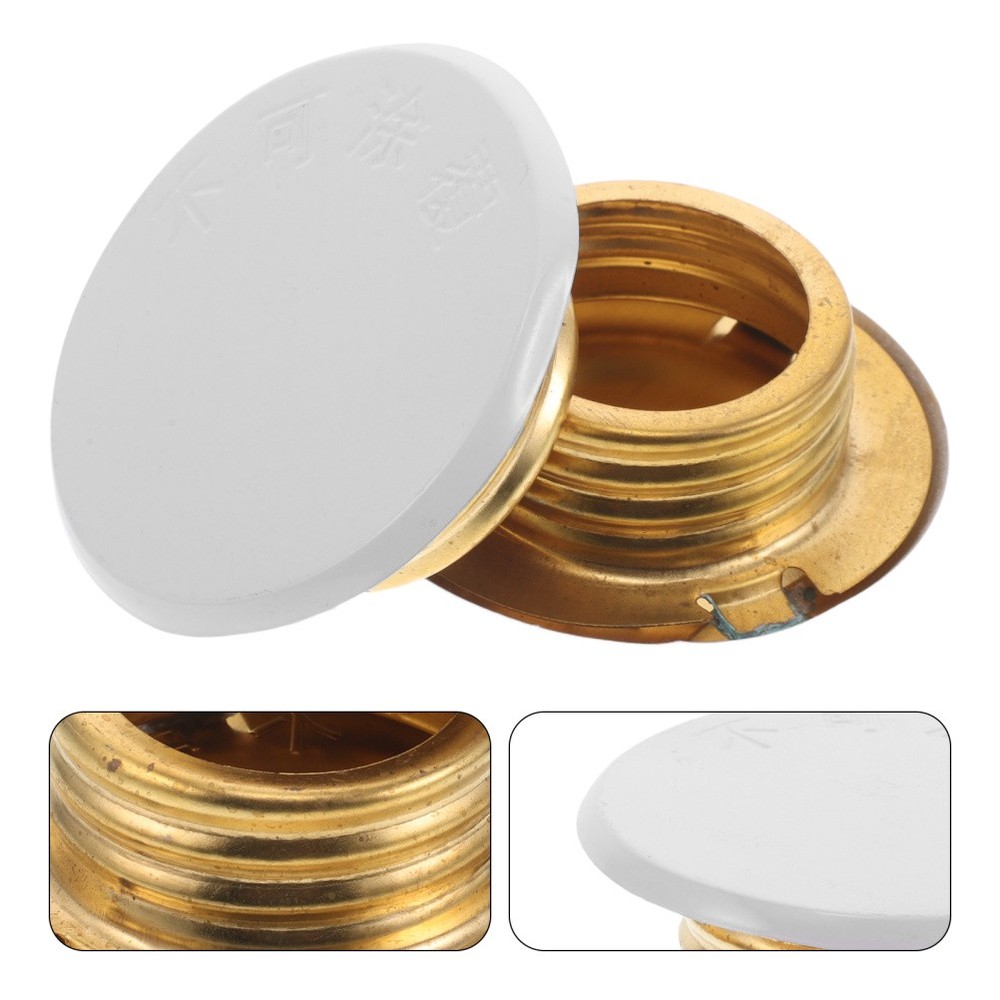 2 Pcs Sprinkler Guards Splash Shield Fire Covers for Ceiling Plate