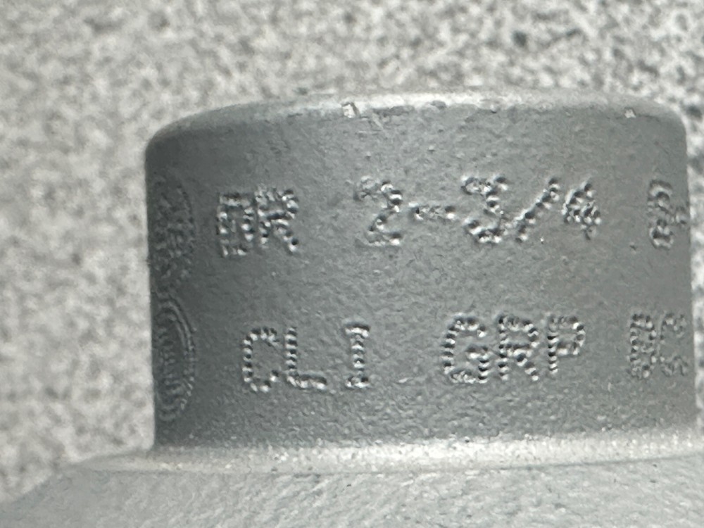 NEW Appleton BR200-75 Explosion proof Iron Reducing Coupling 2" x 3/4"