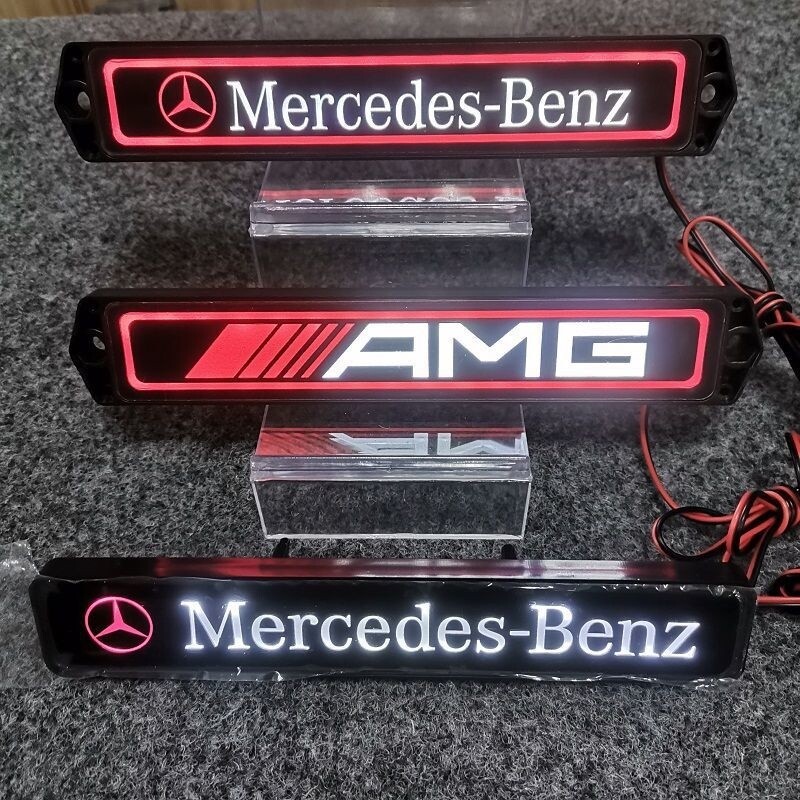 Suitable for Mercedes AMG luminous grille LED car  light GLA E-Class E54 C200L