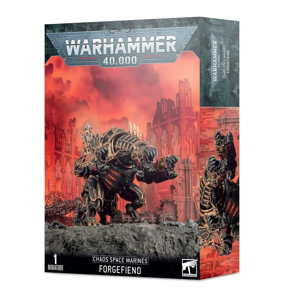 Forgefiend Chaos Space Marines Warhammer 40K NIB