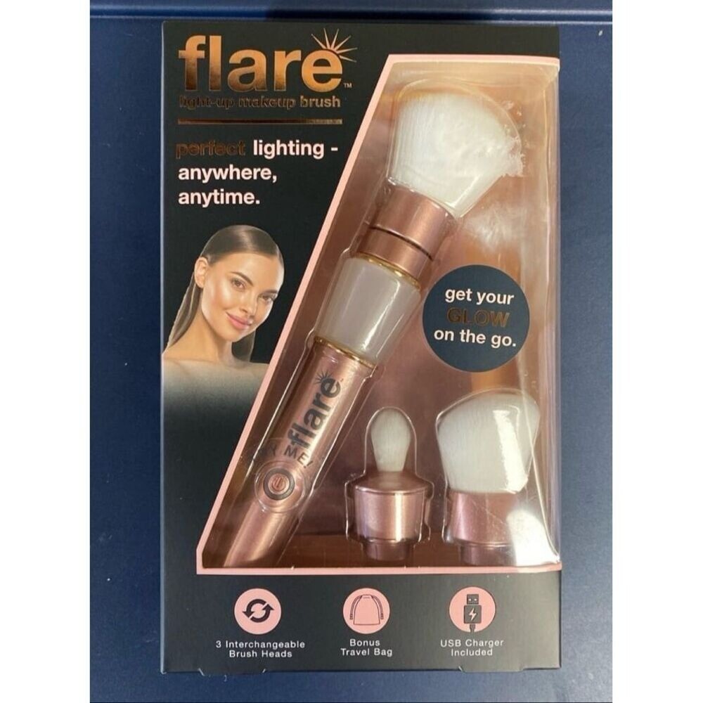 Flare by Centric Beauty Light-Up Makeup Brush