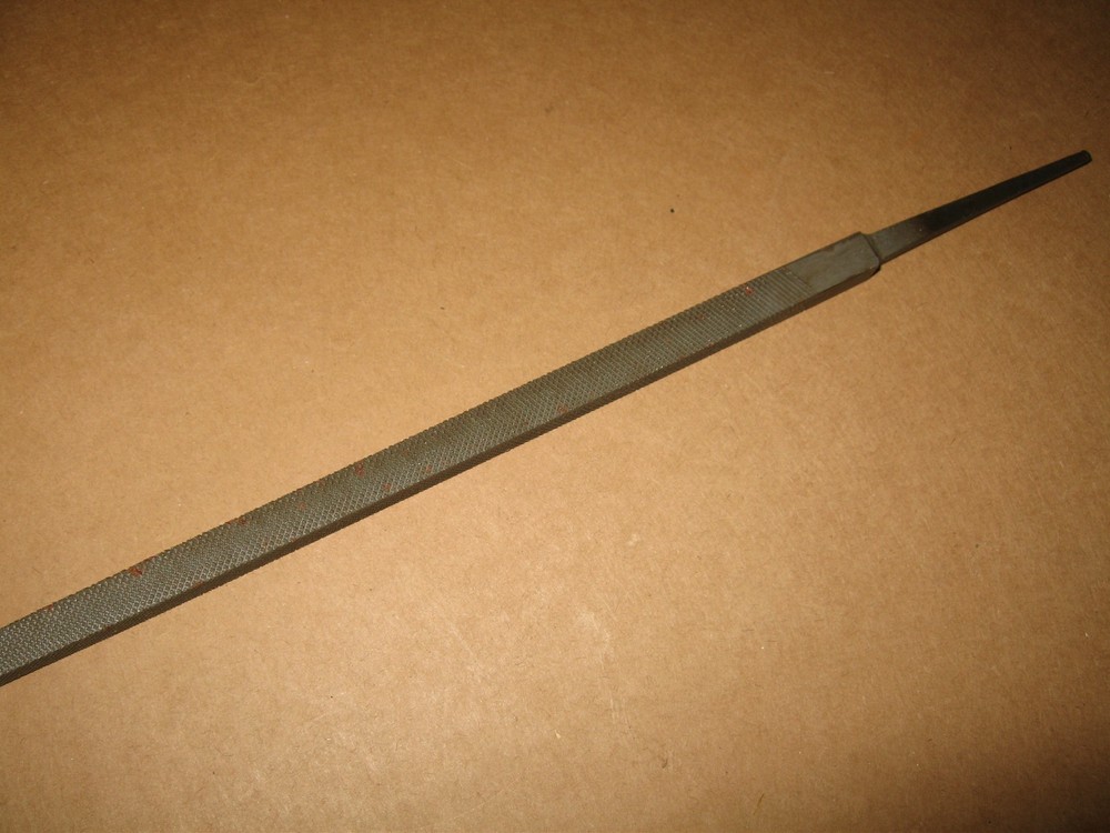 Wood Miller Square File Double Cut 10" x 3/8"