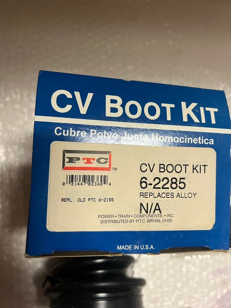 PTC 6-2285 CV Joint Boot Kit NEW