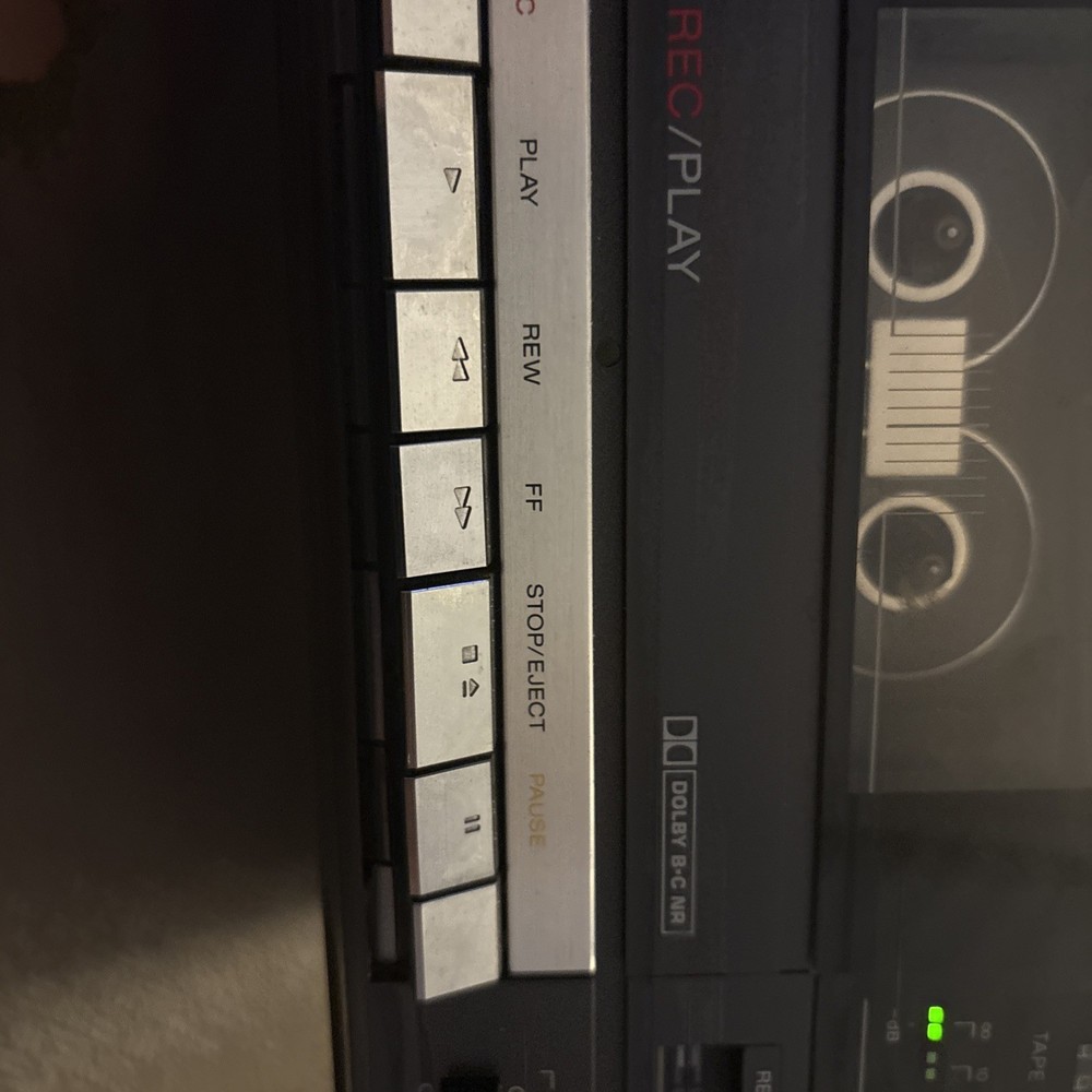 Sony Stereo Cassette Deck TC -W3 LEFT SIDE WORKS NOT RIGHT