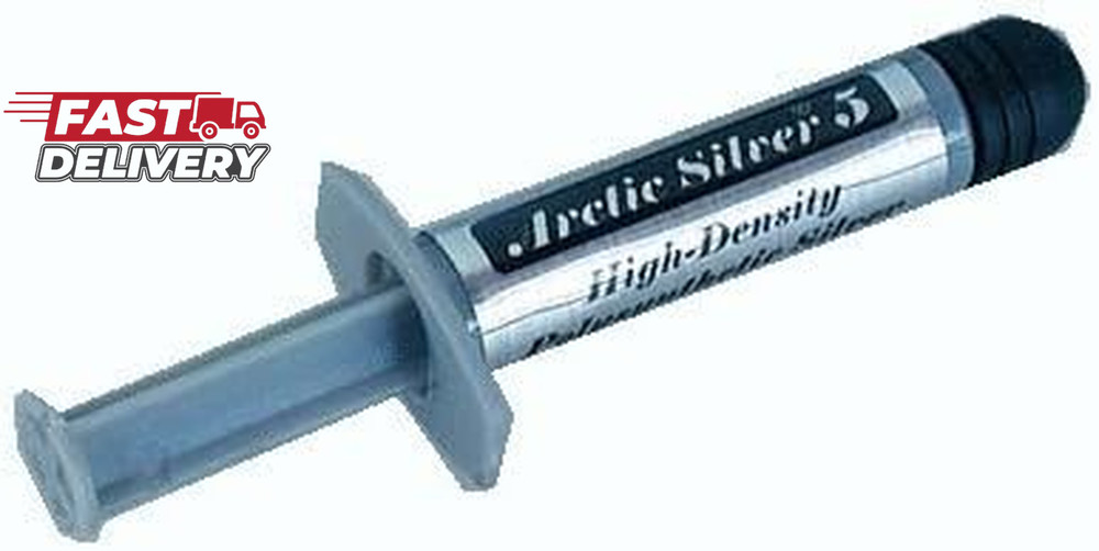 Arctic Silver 5 AS5-3.5G Thermal Paste,Black, Grey